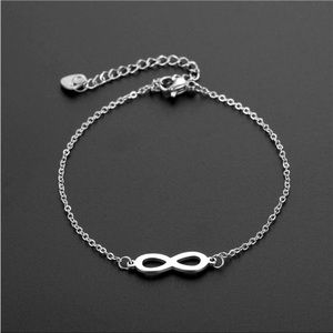 Forever Infinity titanium stainless steel bracelet